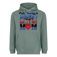 Sage my favorite hockey player calls me mom Heavyweight Hoodie - Zillion Design Studio