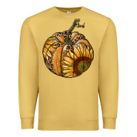 Antique Gold sunflower pumpkin Premium Sweatshirt - RanaPortraitStore