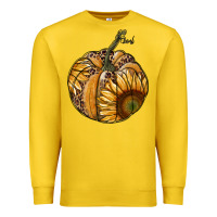 Lemon sunflower pumpkin Premium Sweatshirt - RanaPortraitStore