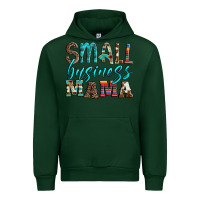 Forest Green small business mama leopard turquoise aztec serape cowhide Urban Hoodie - Artiststas