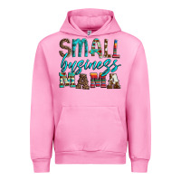 Fuchsia Pink small business mama leopard turquoise aztec serape cowhide Urban Hoodie - Artiststas