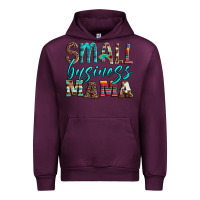 Mauve Wine small business mama leopard turquoise aztec serape cowhide Urban Hoodie - Artiststas