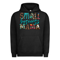 Pigment Black small business mama leopard turquoise aztec serape cowhide Urban Hoodie - Artiststas
