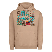 Pigment Burro small business mama leopard turquoise aztec serape cowhide Urban Hoodie - Artiststas