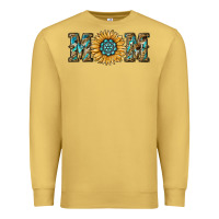 Antique Gold sunflower mom Premium Sweatshirt - RanaPortraitStore