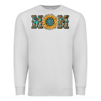 Dove Grey sunflower mom Premium Sweatshirt - RanaPortraitStore