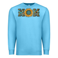 Ocean Blue sunflower mom Premium Sweatshirt - RanaPortraitStore