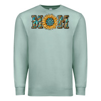 Seafoam sunflower mom Premium Sweatshirt - RanaPortraitStore