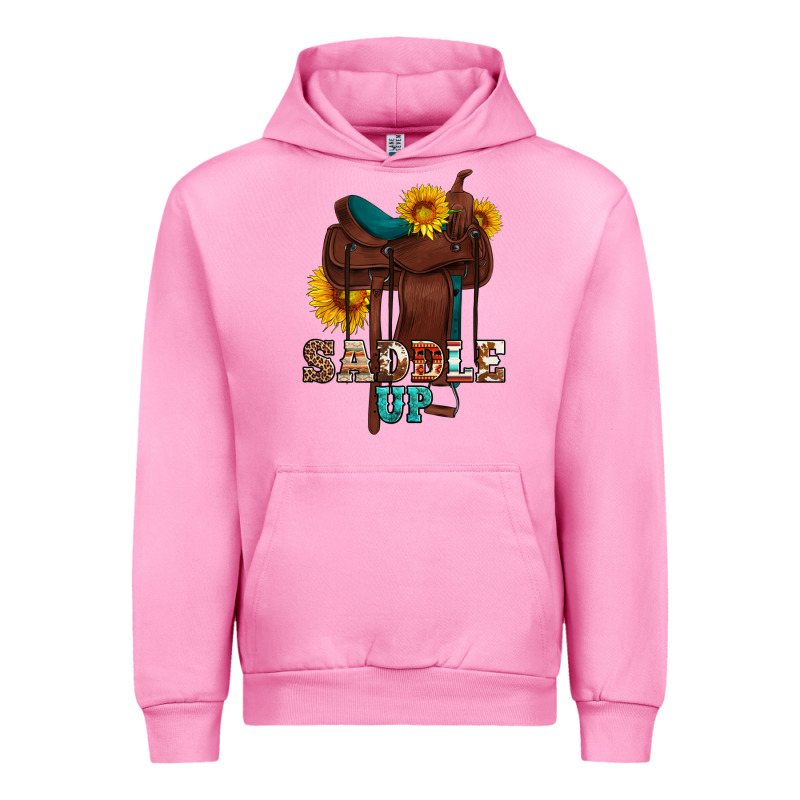 Saddle Up Cowboy Western Sunflowers Urban Hoodie by Artiststas | Teevron