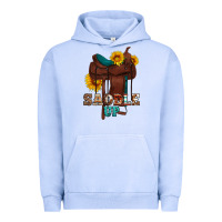Pigment Grape Ice saddle up cowboy western sunflowers Urban Hoodie - Artiststas