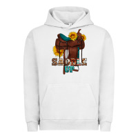 Pigment Lunar Rock saddle up cowboy western sunflowers Urban Hoodie - Artiststas