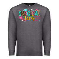 Charcoal Heather surgical tech Premium Sweatshirt - Zillion Design Studio