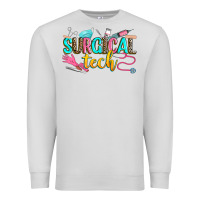Dove Grey surgical tech Premium Sweatshirt - Zillion Design Studio
