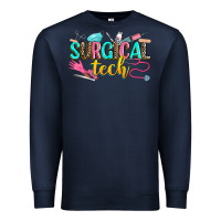 Navy surgical tech Premium Sweatshirt - Zillion Design Studio