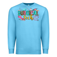 Ocean Blue surgical tech Premium Sweatshirt - Zillion Design Studio