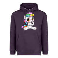 Plum pride cute unicorn Heavyweight Hoodie - texasbilliewilder