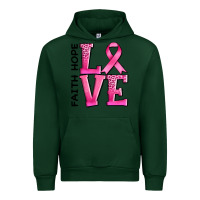 Forest Green faith hope love Urban Hoodie - AdoDesignShop