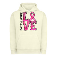 Pigment Pistachio faith hope love Urban Hoodie - AdoDesignShop