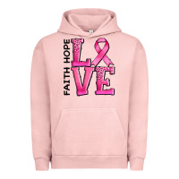 Pigment Salmon faith hope love Urban Hoodie - AdoDesignShop