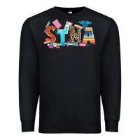 Black stna Premium Sweatshirt - Zillion Design Studio