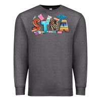 Charcoal Heather stna Premium Sweatshirt - Zillion Design Studio