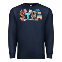 Navy stna Premium Sweatshirt - Zillion Design Studio
