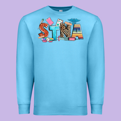 Stna Premium Sweatshirt Designed By Zillion Design Studio