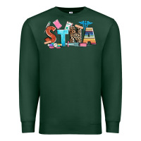 Sports Green stna Premium Sweatshirt - Zillion Design Studio
