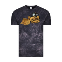 Cloud Black bulldozer Vintage Tee - Artiststas