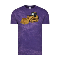 Cloud Purple bulldozer Vintage Tee - Artiststas