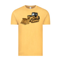 Vintage Mustard bulldozer Vintage Tee - Artiststas