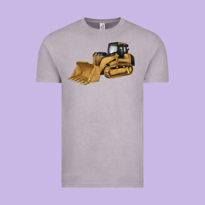 Bulldozer Vintage Tee Designed By Artiststas