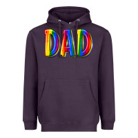 Plum pride dad Heavyweight Hoodie - texasbilliewilder