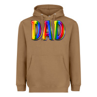 Toasted Coconut pride dad Heavyweight Hoodie - texasbilliewilder