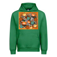 Emerald cowhide pumpkin Urban Hoodie - AdoDesignShop
