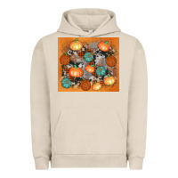 Pigment French Oak cowhide pumpkin Urban Hoodie - AdoDesignShop