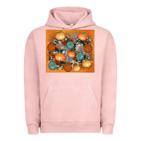 Pigment Salmon cowhide pumpkin Urban Hoodie - AdoDesignShop