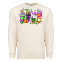 Sandshell Halloween Nurse Coffee Cups Premium Sweatshirt - texasbilliewilder