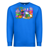 True Royal Halloween Nurse Coffee Cups Premium Sweatshirt - texasbilliewilder