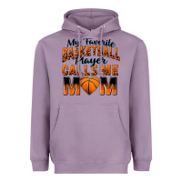 Lavender my favorite basketball player calls me mom Heavyweight Hoodie - Zillion Design Studio