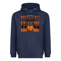 Navy my favorite basketball player calls me mom Heavyweight Hoodie - Zillion Design Studio