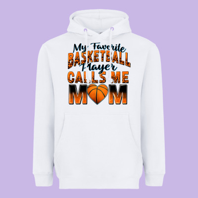Heavyweight Hoodie my favorite basketball player calls me mom