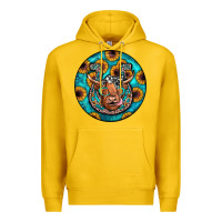 Lemon horseshoe circle Premium Hoodie - JahusDesignShop