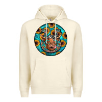 Sandshell horseshoe circle Premium Hoodie - JahusDesignShop