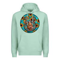 Seafoam horseshoe circle Premium Hoodie - JahusDesignShop
