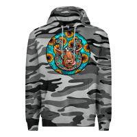 Slate Camo horseshoe circle Premium Hoodie - JahusDesignShop