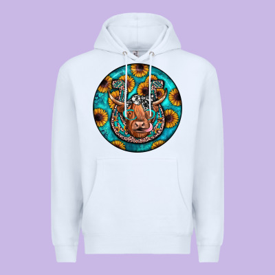 Horseshoe Circle Premium Hoodie Designed By Jahusdesignshop