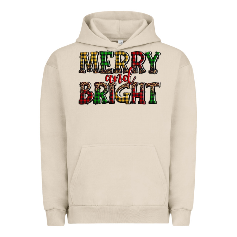 Merry And Bright Urban Hoodie by AdoDesignShop | Teevron