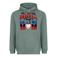 My Favorite Baseball Player Calls Me Mom Heavyweight Hoodie | Teevron