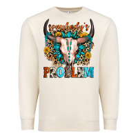 Sandshell somebody's problem Premium Sweatshirt - Zillion Design Studio